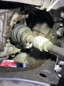 Axle Shaft Boot Leaking