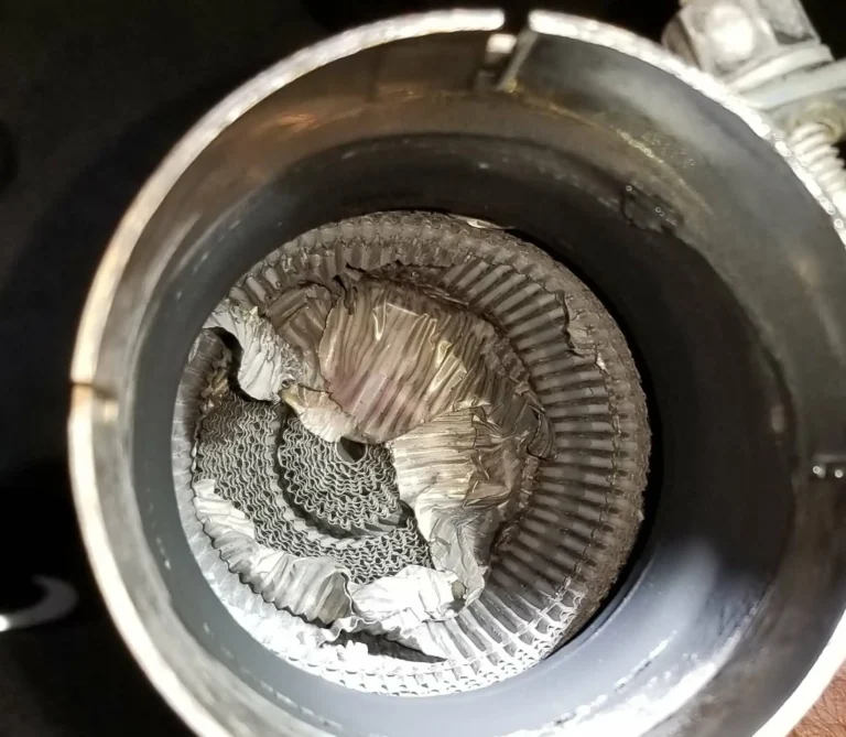 Catalytic Converter Melted Restricted