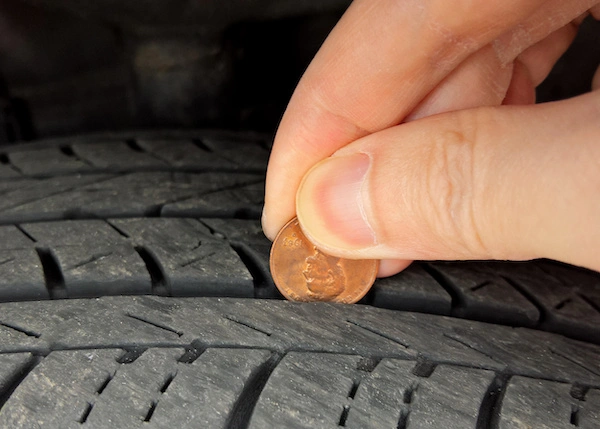 Penny Trick For Measuring Tire Life