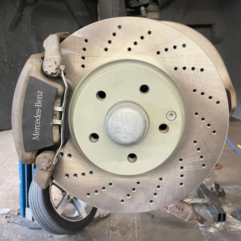 Mercedes Benz Brake Pad And Rotor Replaced