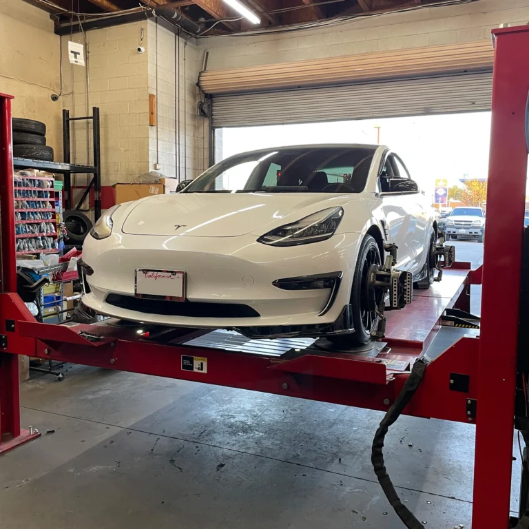 Wheel Alignment On Tesla Model 3 With Aftermarket Wheels